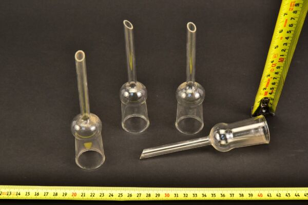 4-Piece Cylindrical-Body Laboratory Glass Funnel Set 4-Piece Cylindrical-Body Laboratory Glass Funnel Set