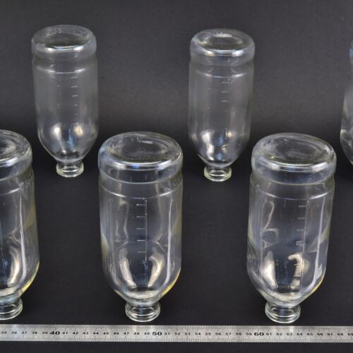 Set of six HUMAN infusion bottles, without closures – No. 1 Set of six HUMAN infusion bottles, without closures – No. 1