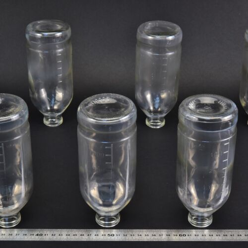 Set of six HUMAN infusion bottles, without closures – No. 3 Set of six HUMAN infusion bottles, without closures – No. 3