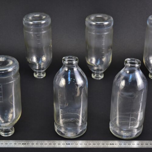 Set of six HUMAN infusion bottles, without closures – No. 4 Set of six HUMAN infusion bottles, without closures – No. 4