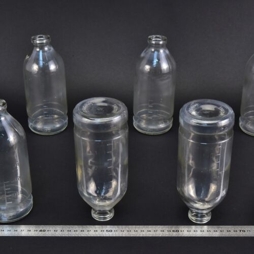 Set of six HUMAN infusion bottles, without closures – No. 5 Set of six HUMAN infusion bottles, without closures – No. 5