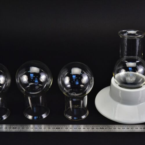 Set of four wide-mouth round-bottom flasks without ground-glass joints, 250 ml – No. 1 Set of four wide-mouth round-bottom flasks without ground-glass joints, 250 ml – No. 1
