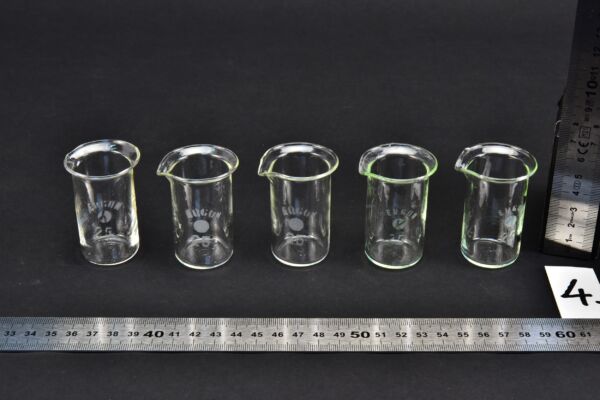 Set of five ERGON beakers, 25 ml – No. 4 Set of five ERGON beakers, 25 ml – No. 4