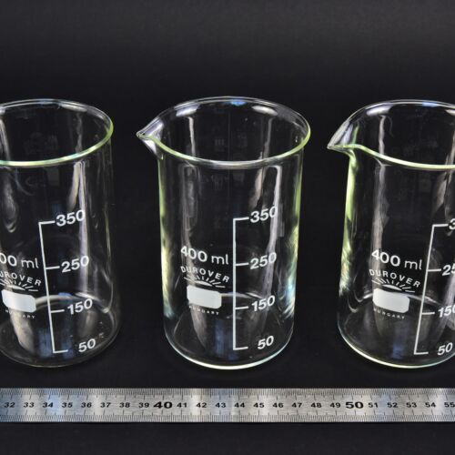 Set of three DUROVER tall-form beakers, 400 ml – No. 3 Set of three DUROVER tall-form beakers, 400 ml – No. 3