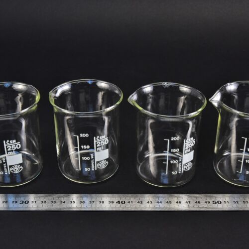 Set of four SIMAX low-form beakers, 250 ml – No. 2