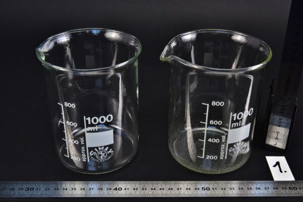 SIMAX főzőpohárpár, alacsony forma, 1000 ml – Nr. 1