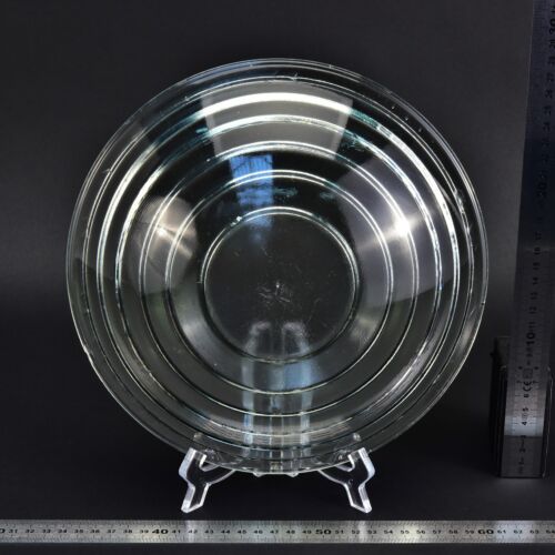 Large clear glass Fresnel lens recovered from a ruined glass factory Large clear glass Fresnel lens recovered from a ruined glass factory