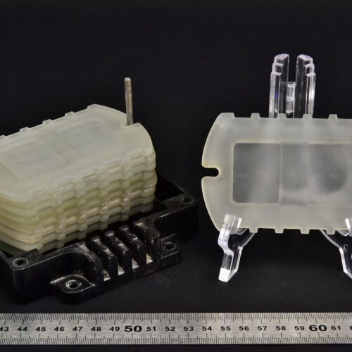 Glass-plate component assembly from electrical equipment, with 9 glass plates Glass-plate component assembly from electrical equipment, with 9 glass plates