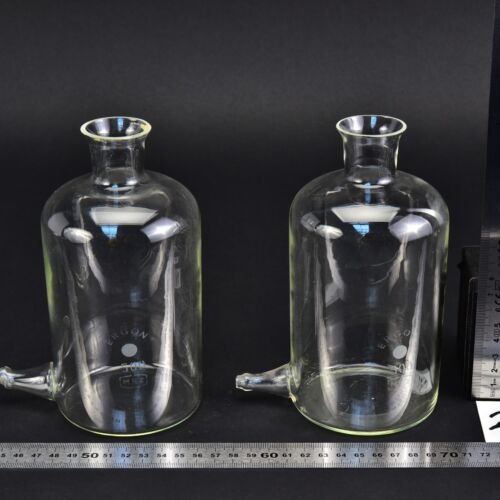 Kétdarabos ERGON alsó oldalcsöves laborpalackkészlet, 500 ml – Nr. 2 Kétdarabos ERGON alsó oldalcsöves laborpalackkészlet, 500 ml – Nr. 2