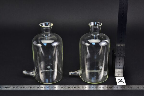 Kétdarabos ERGON alsó oldalcsöves laborpalackkészlet, 500 ml – Nr. 2 Kétdarabos ERGON alsó oldalcsöves laborpalackkészlet, 500 ml – Nr. 2