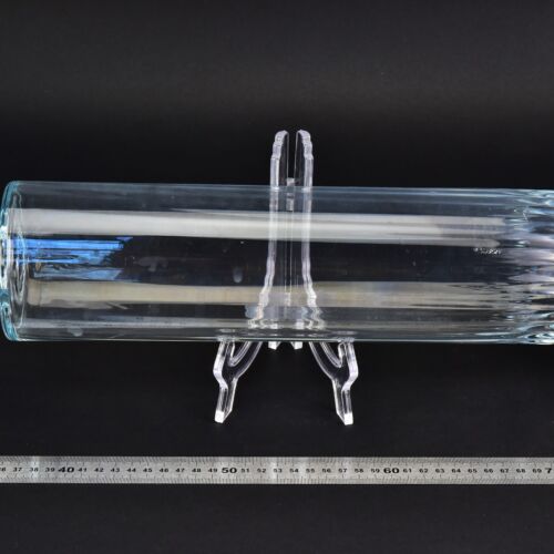 Clear longitudinally ribbed glass blank – No. 3