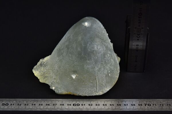 Conical amorphous solid glass form with a textured surface Conical amorphous solid glass form with a textured surface