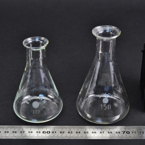 ERGON Erlenmeyer-lombikpár, 100 és 150 ml