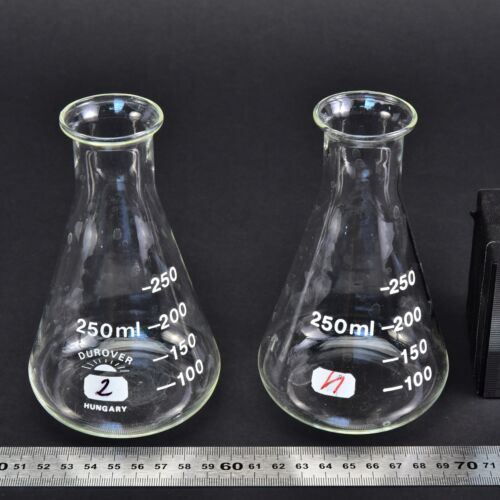 DUROVER szűk szájú Erlenmeyer-lombikpár, 250 ml