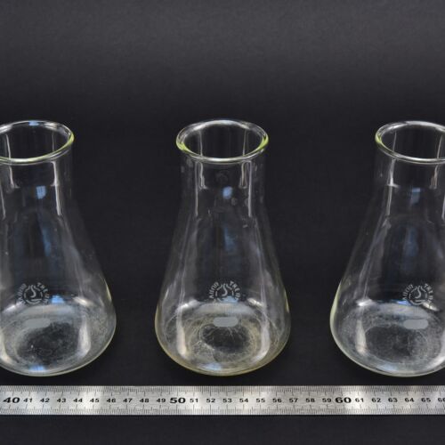 Háromdarabos LABOR THERM széles szájú Erlenmeyer-lombik-készlet, 300 ml