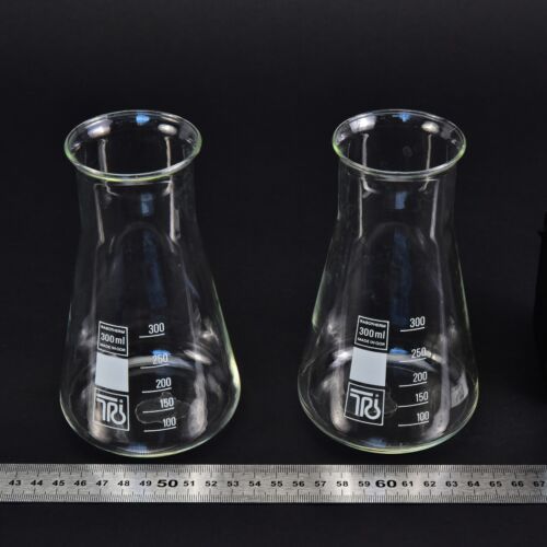 RASOTHERM széles szájú Erlenmeyer-lombikpár, 300 ml – Nr. 5