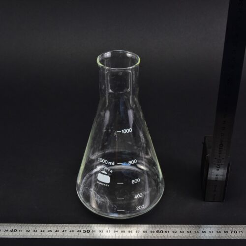 DUROVER széles szájú Erlenmeyer-lombik, 1000 ml
