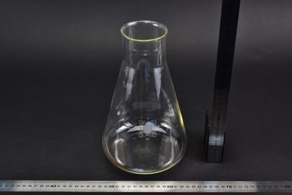 SCHOTT JENA széles szájú Erlenmeyer-lombik, 2000 ml