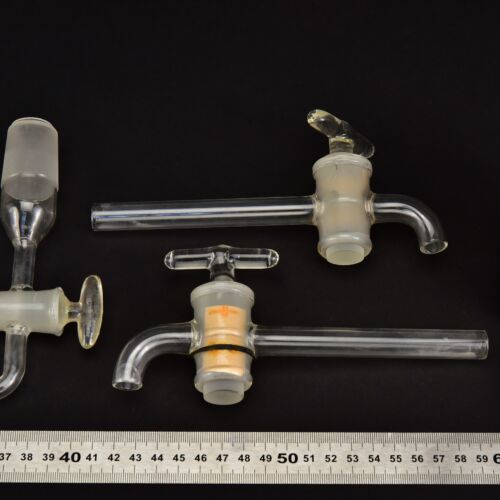 Háromdarabos, vegyes laboratóriumi üvegcsap-készlet – Nr. 2 Háromdarabos, vegyes laboratóriumi üvegcsap-készlet – Nr. 2