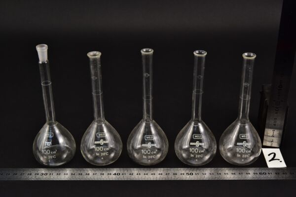 100 ml-es mérőlombik-készlet – Nr. 2