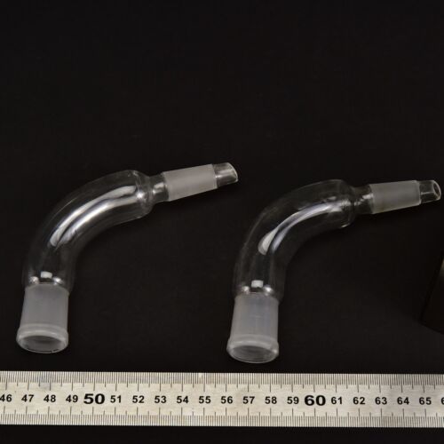 Bent glass reducing adapters – set of two Bent glass reducing adapters – set of two