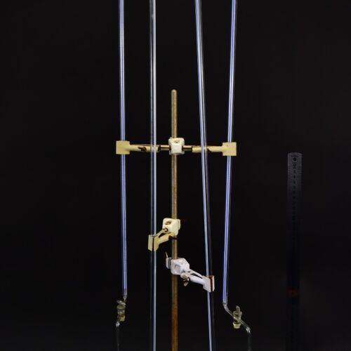 Long glass burettes with offset stopcocks – set of four – No. 12 Long glass burettes with offset stopcocks – set of four – No. 12