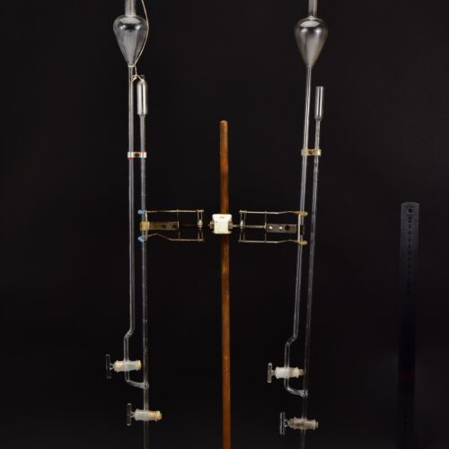 Tartályos, kétcsapos laboratóriumi büretták – kétdarabos készlet – Nr. 10 Tartályos, kétcsapos laboratóriumi büretták – kétdarabos készlet – Nr. 10