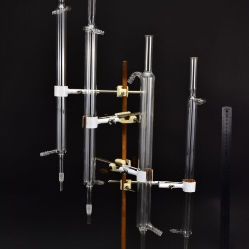 Straight Liebig condensers – set of four – No. 1 Straight Liebig condensers – set of four – No. 1