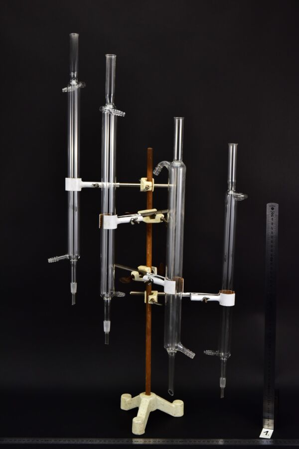 Straight Liebig condensers – set of four – No. 1 Straight Liebig condensers – set of four – No. 1