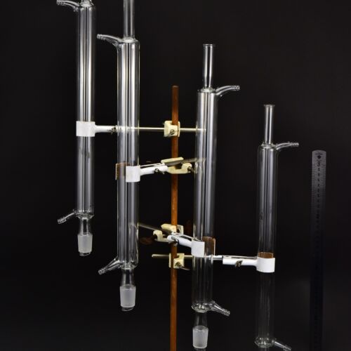 Straight Liebig condensers – set of four – No. 2 Straight Liebig condensers – set of four – No. 2