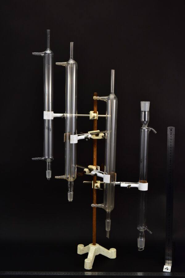 Straight Liebig condensers – set of four – No. 4