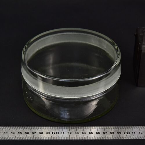 Alacsony hengeres laboratóriumi üvegedény csiszolt fedéllel Alacsony hengeres laboratóriumi üvegedény csiszolt fedéllel
