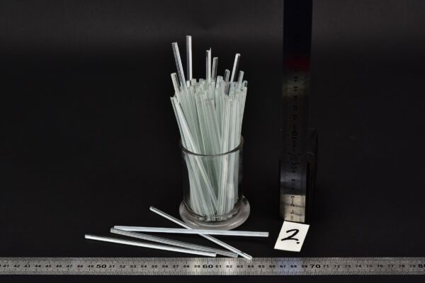 White-backed glass capillary tube set – No. 2 White-backed glass capillary tube set – No. 2