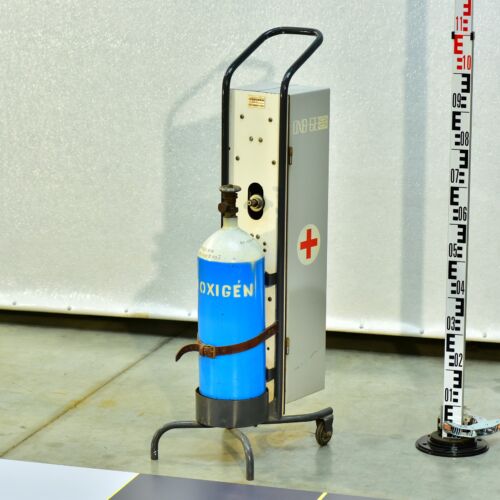 1970s–1980s Mobile Oxygen Breathing Apparatus for Industrial Rescue Service