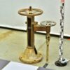 Turbine-Hall Remote Valve Handwheel with Auxiliary Control Wheel on a Cast Bracket and Cast-Iron Tulip Pedestal – No. 5 Turbine-Hall Remote Valve Handwheel with Auxiliary Control Wheel on a Cast Bracket and Cast-Iron Tulip Pedestal – No. 5