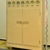 Seven-Gauge Steam-Turbine Oil-Pressure Monitoring Cabinet from a Power Station – No. 1 Seven-Gauge Steam-Turbine Oil-Pressure Monitoring Cabinet from a Power Station – No. 1