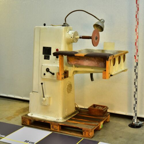 1960s Manual Glass-Grinding and Engraving Machine from a Hollow-Glass Factory – No. 1
